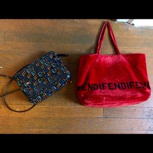 Two Vintage Fendi Bags